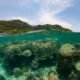 Tampak Pulau Gelasa di Kabupaten Bangka Tengah yang rencananya akan dibangun tapak Pembangkit Listrik Tenaga Nuklir. Foto/mongabay